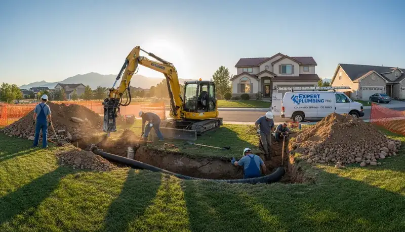 Expert Plumbing Pro - emergency-sewer-line-replacement-for-cimarron-hills-residence