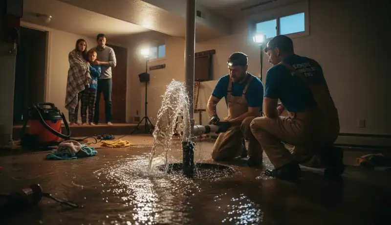 Expert Plumbing Pro - late-night-burst-pipe-repair-for-a-family-in-cimarron-hills